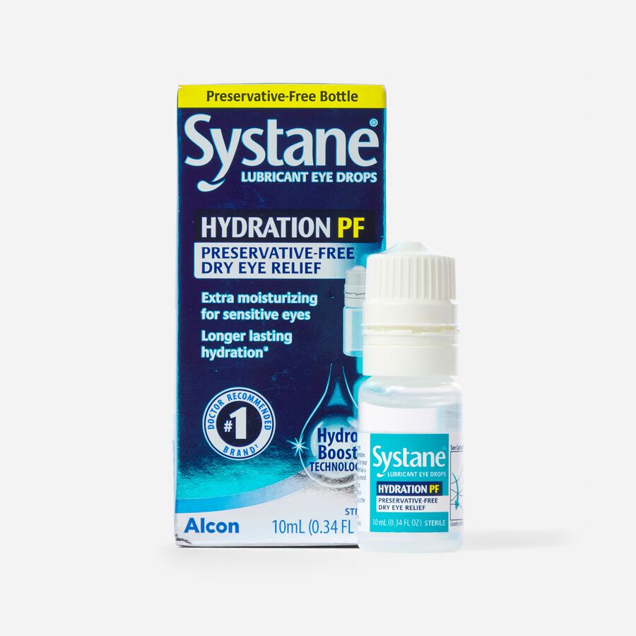 Systane Hydration MultiDose Preservative Free Eye Drops, 10 mL